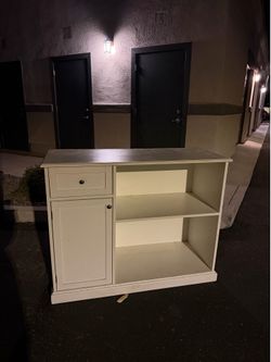 White dresser