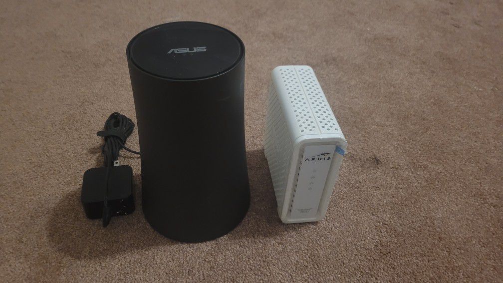 Asus Mesh Wifi Router and Arris Cable Modem 