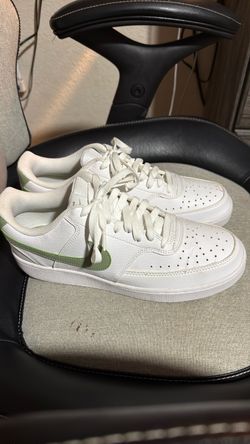 White Nikes Forces