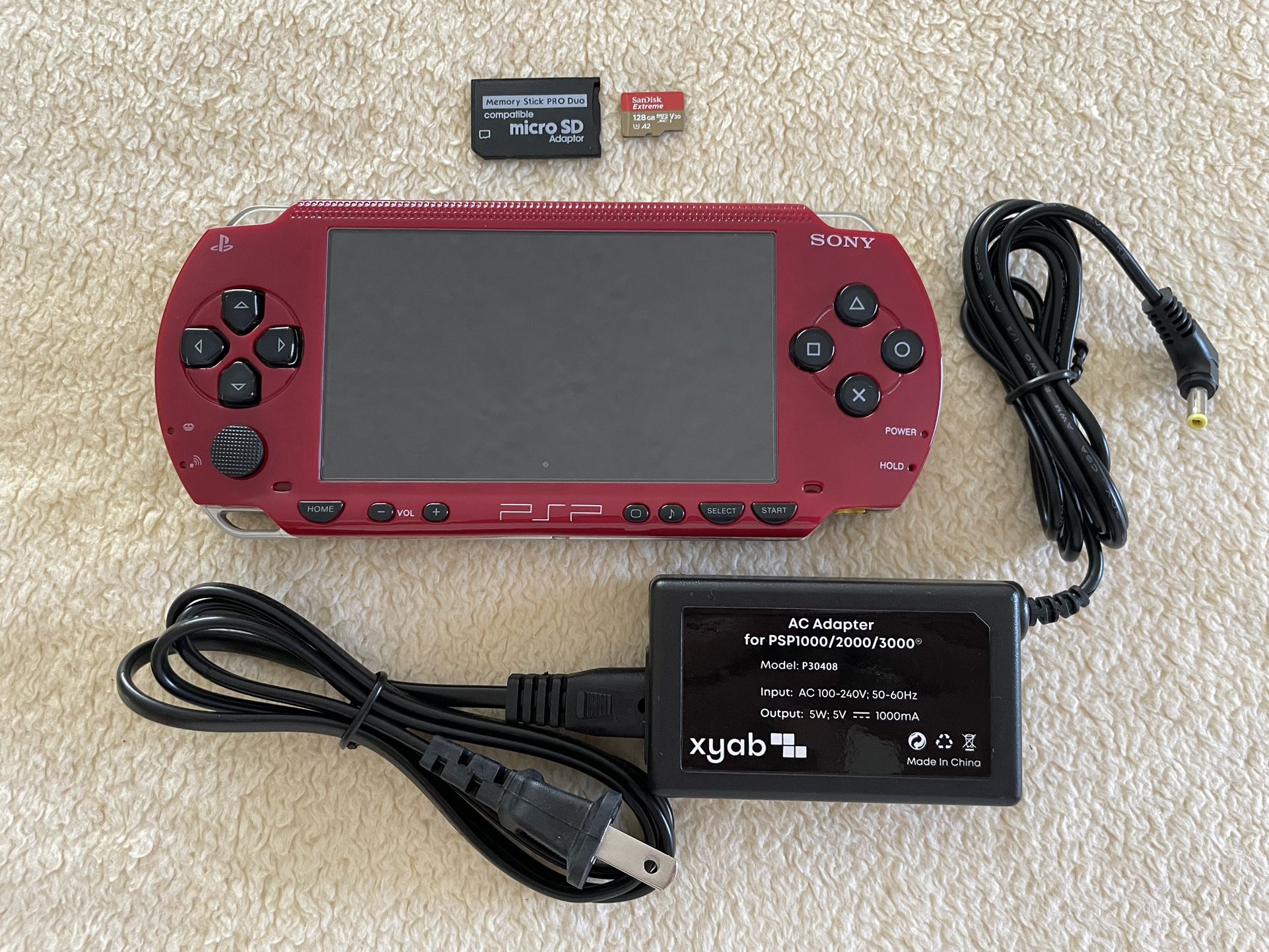 Sony PlayStation Portable Psp 1000 Custom Built w/ 7000+ Games Saved