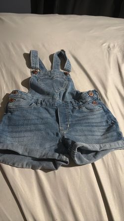 Girls Denim Overalls