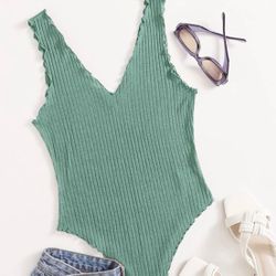  Mint green bodysuit, green bodysuit, casual bodysuit