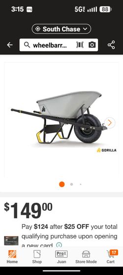 Gorilla wheelbarrow