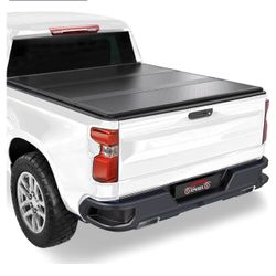 Hard Trifold Tonneau  Cover For Chevy Silverado 5.8 Foot Bed 