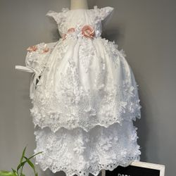 Hermoso Ropon Bautizo 