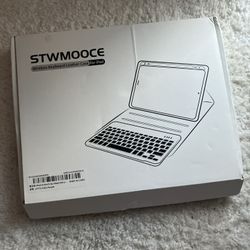 STWMOOCE Wireless Keyboard Leather Case For Iped 