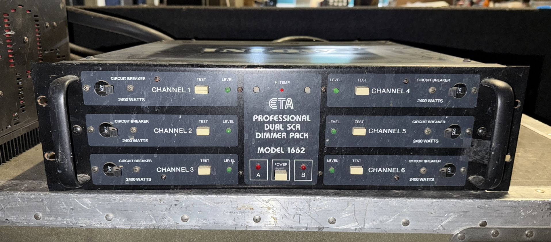 ETA Professional Dual SCR Dimmer Pack Model 1662