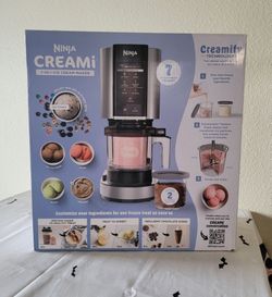 NEW - Ninja CREAMi 7-in-1 Ice Cream Maker in Cloud Silver