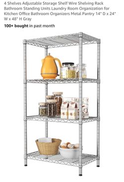 4 Shelves Storage Rack