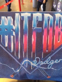 Dodgers World Series Rally Towel 