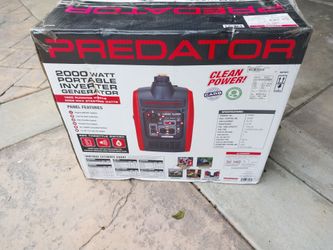 GENERATOR PREDATOR 2000 NEW IN BOX