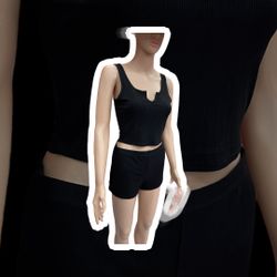 Two Piece Set In Black 