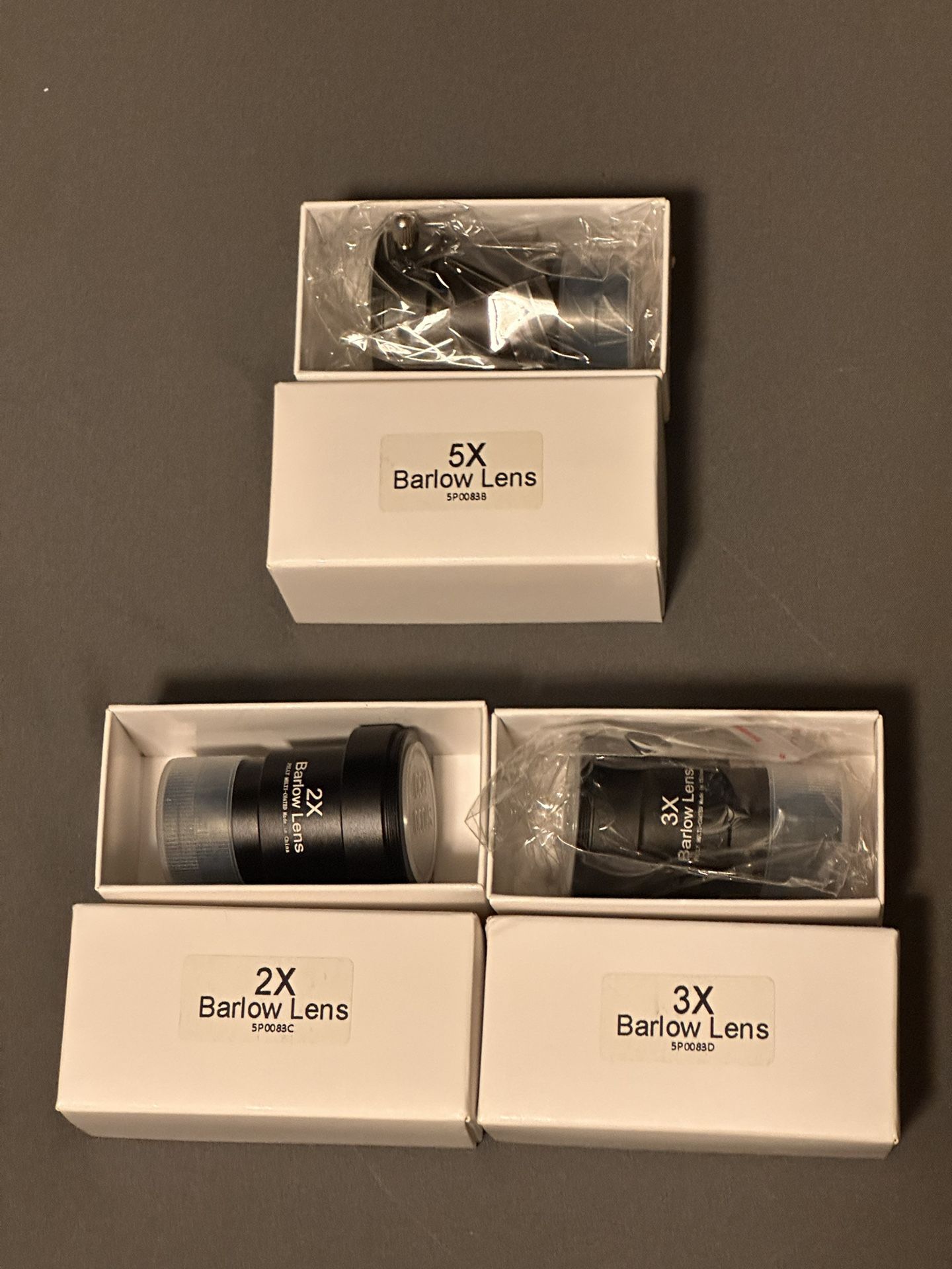 Barlow Lens Kit For Telescopes