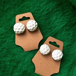 Golf Balls Earrings
