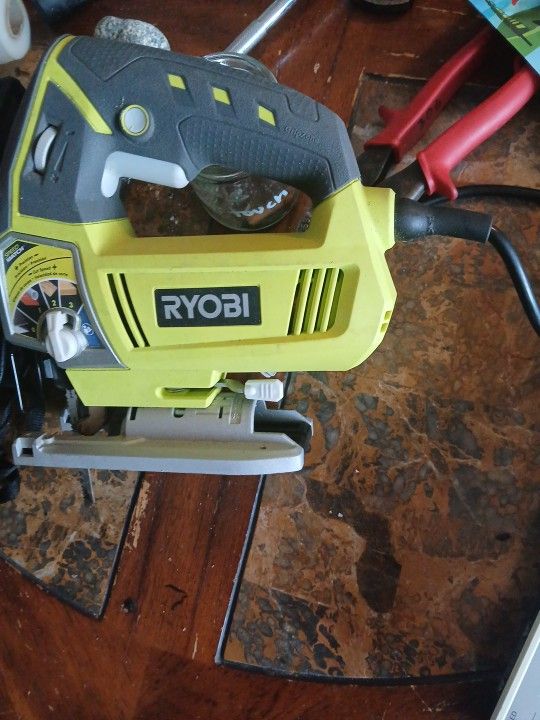 Corded RYOBI Jigsaw 3 Speed