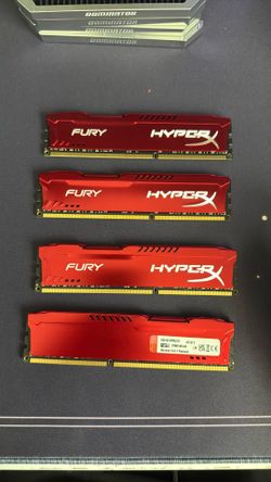 Kingston HyperX Fury Red DDR3-1866, CL10