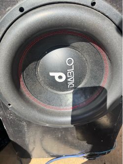 12 inch Diablo subs