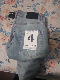 Blue FRWD DENIM La Jeans/stacks