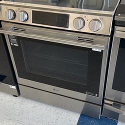 💥Best Saving💥 30 in. 6.3 cu. ft. Smart 4-Element Induction Slide-In Range Stainless Steel with ProBake Convection, Air Fry