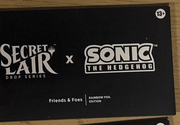 MTG Sonic: Friends & Foes Rainbow Foil Sealed