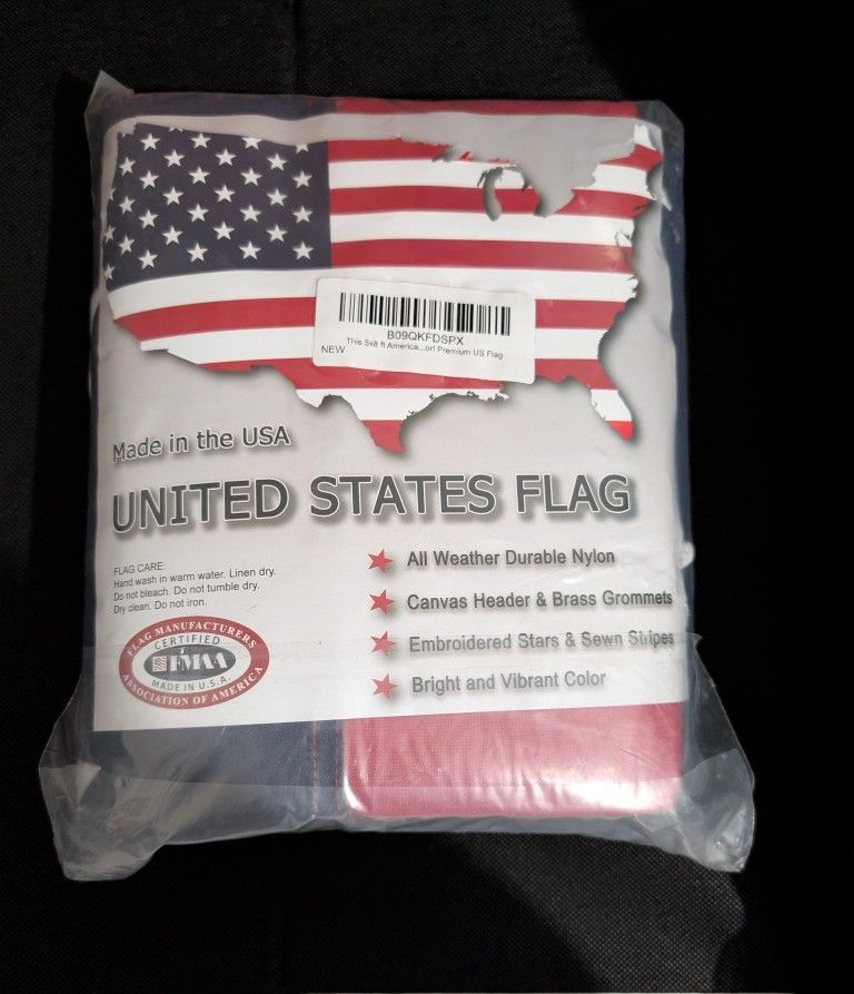 United States Nylon Flag 5x8 Ft