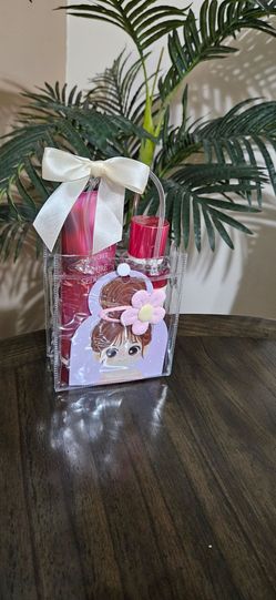 Victoria's Secret Body lotion & Mist and hair clip.