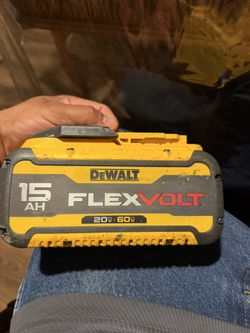 Dewalt 15 AH flex volt