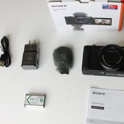 Sony Camera and Tripod
