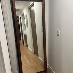 Like New Design Within Reach Floor Mirror