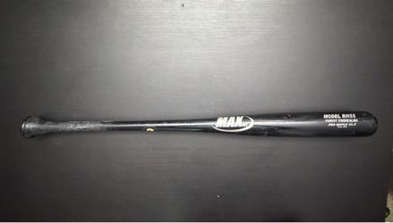 Yorvit Torrealba GAME USED BAT Padres Giants Rangers Tons Of Use Cracked Handle