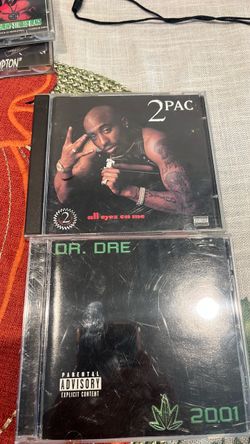 2Pac & Dr. Dre Classic Hip-Hop CD Lot