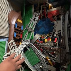 Container of legos
