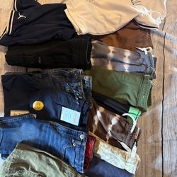 Boys Shorts Bundle (14 Pieces) – Sizes 4–7