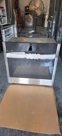 NEW GE PROFILE 30 IN SINGLE OVEN BUILT IN WITH AIR FRY STAINLESS STEEL