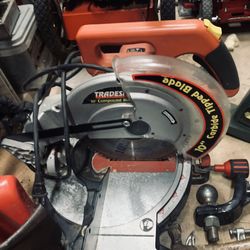 Compound Miter Saw 10” Tradesman 