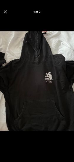 Men’s L anti social club hoodie