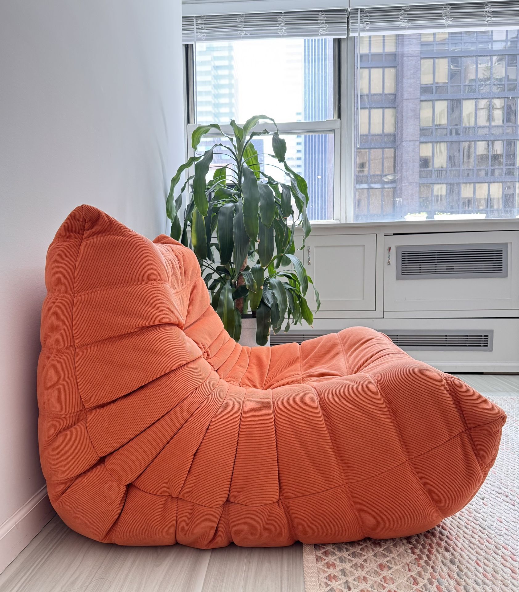 Corduroy Lounge Chair Lazy Floor Sofa for Sale