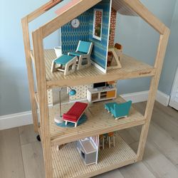 Giant Wooden Dollhouse