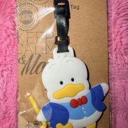 Sanrio Pekkle Luggage Tag Backpack ID Suitcase Travel