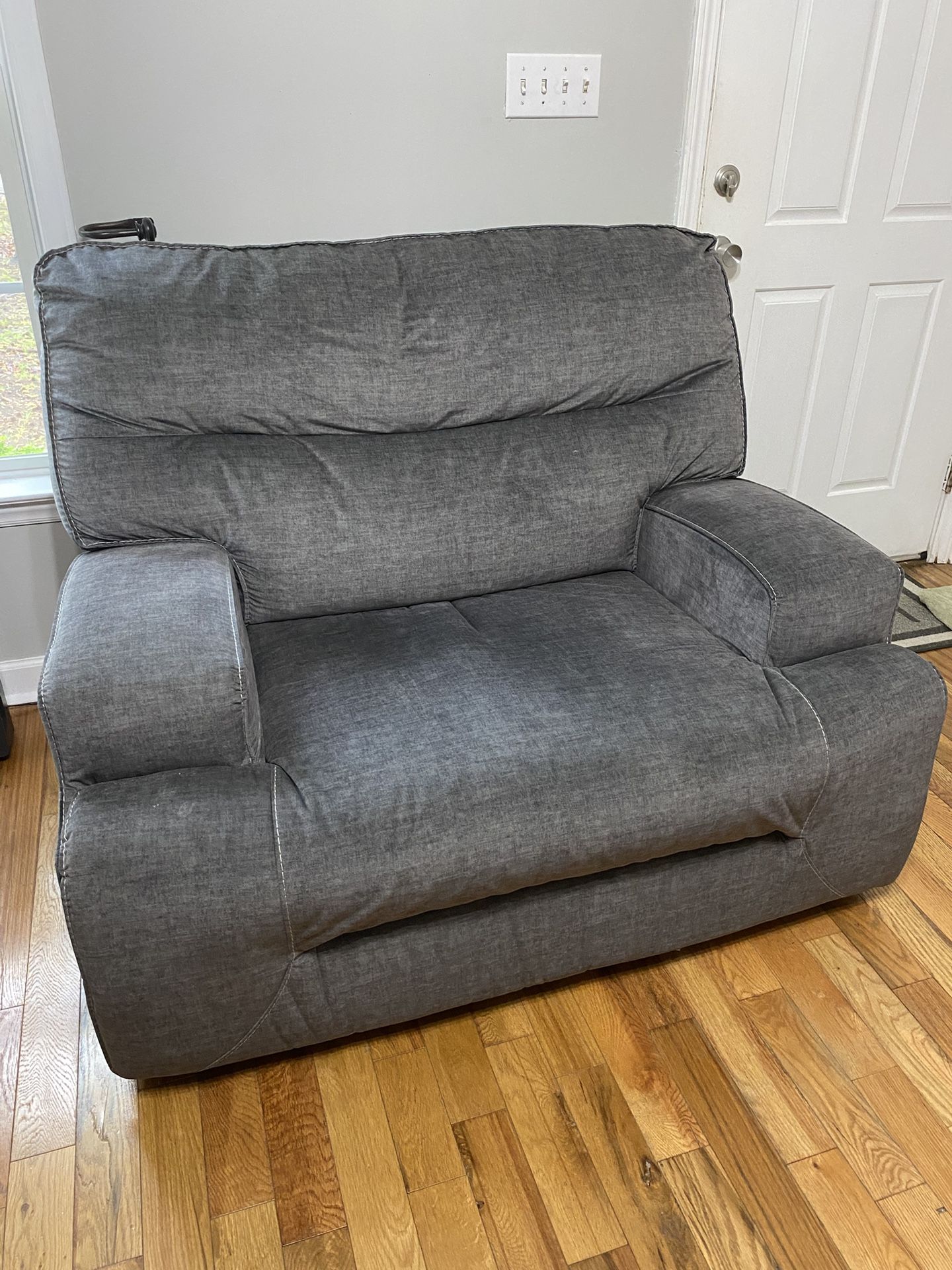 Recliner Loveseat With Wide Seat Reclining Chair
