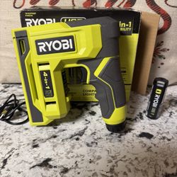 RYOBI Lithium Cordless Craft 4-in-1 Stapler/Nailer Kit 