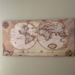 Vintage World Map 