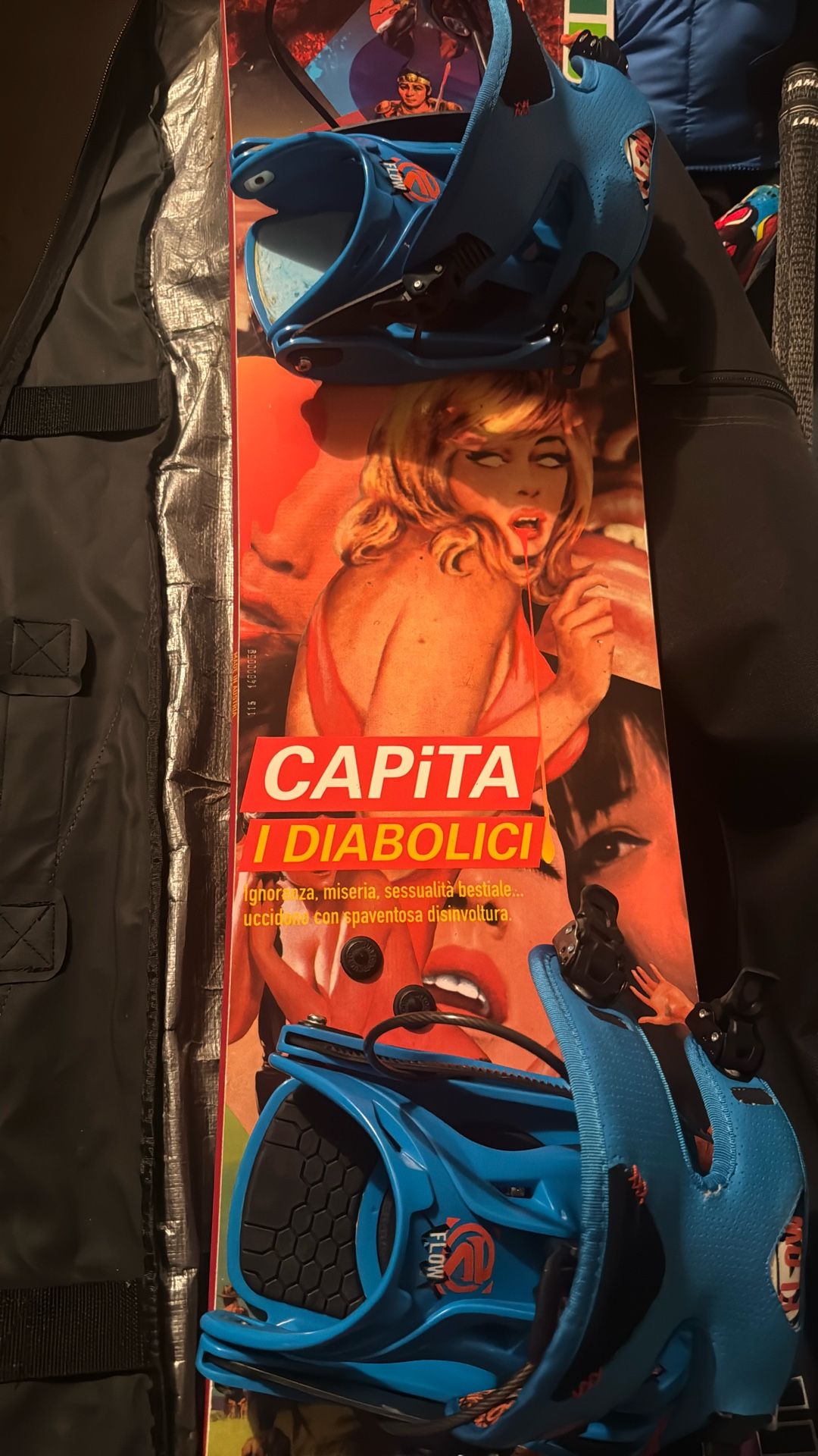 Capita Snowboard w/ flow Bindings