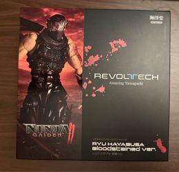 Revoltech Amazing Yamaguchi: Ninja Gaiden Ryu Hayabusa Blood Stained Ver.
