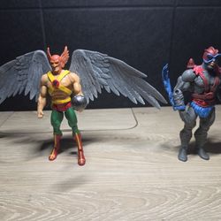 Mattel DC Universe Classics Hawkman vs. MOTU Classics Stratos Action Figures