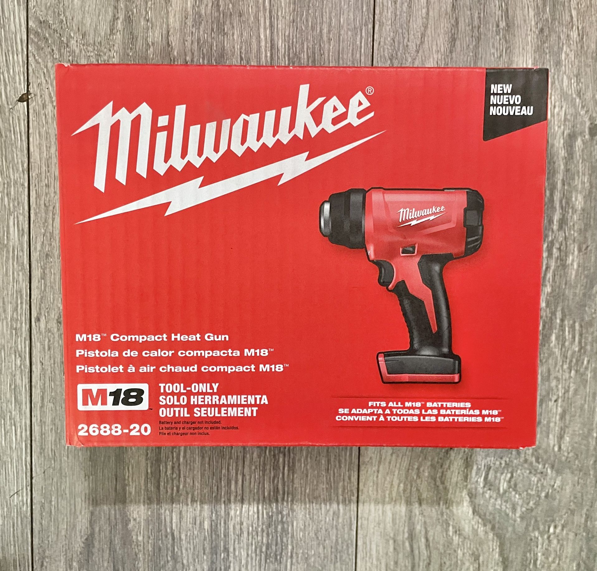 Milwaukee M18 Heat Gun (Tool Only)