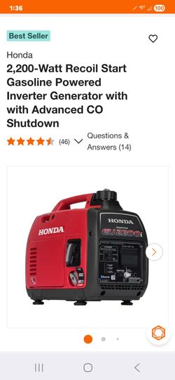 Honda 2200i generator