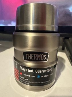 Thermos 16 oz Stainless King Insulated Food Jar Container - Matte Silver