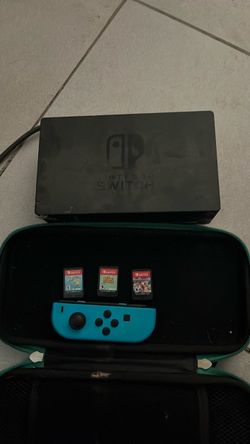 Nintendo switch games and dock