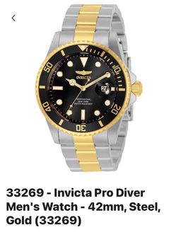 Invicta Men’s Watches -  New in Box - 14 Available